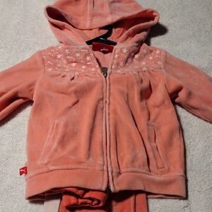 Baby Puma Pink Hooded Jacket